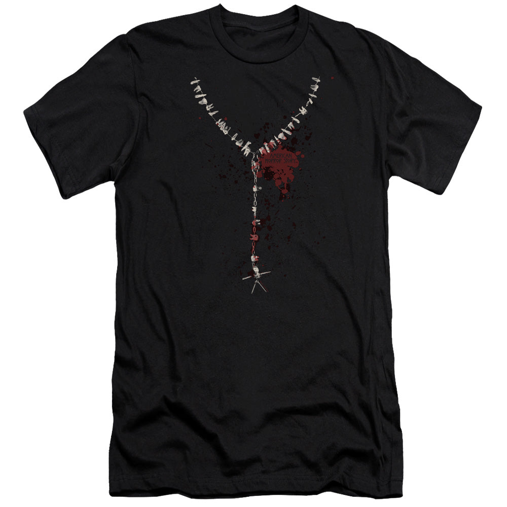 American Horror Story Necklace Slim Fit Mens T Shirt Black Hoodie, Sweatshirt | CiraTrend.com