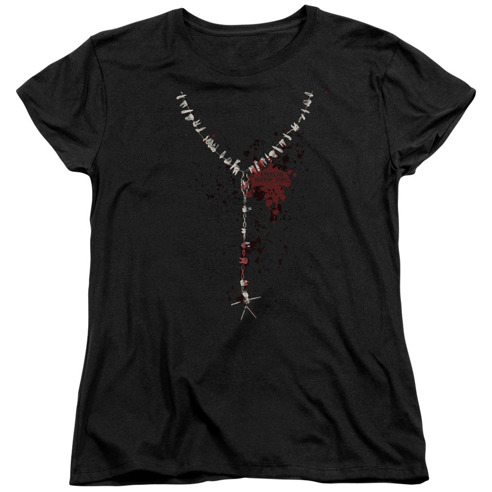 American Horror Story Necklace Womens T Shirt Black Hoodie, Sweatshirt | CiraTrend.com