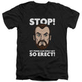 Archer Krieger Stop Mens Slim Fit V-Neck T Shirt Black Hoodie, Sweatshirt | CiraTrend.com