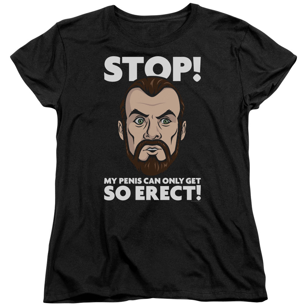 Archer Krieger Stop Womens T Shirt Black Hoodie, Sweatshirt | CiraTrend.com