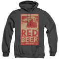 Archer Red Beer Label Heather Mens Hoodie Black T-Shirts, Sweatshirt | CiraTrend.com