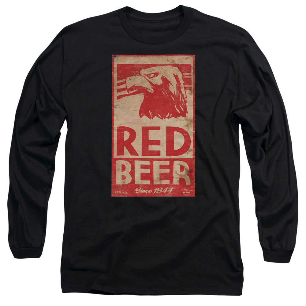 Archer Red Beer Label Mens Long Sleeve Shirt Black Hoodie, Sweatshirt | CiraTrend.com