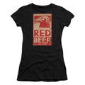 Archer Red Beer Label Junior Sheer Cap Sleeve Womens T Shirt Black Hoodie, Sweatshirt | CiraTrend.com