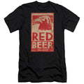 Archer Red Beer Label Slim Fit Mens T Shirt Black Hoodie, Sweatshirt | CiraTrend.com