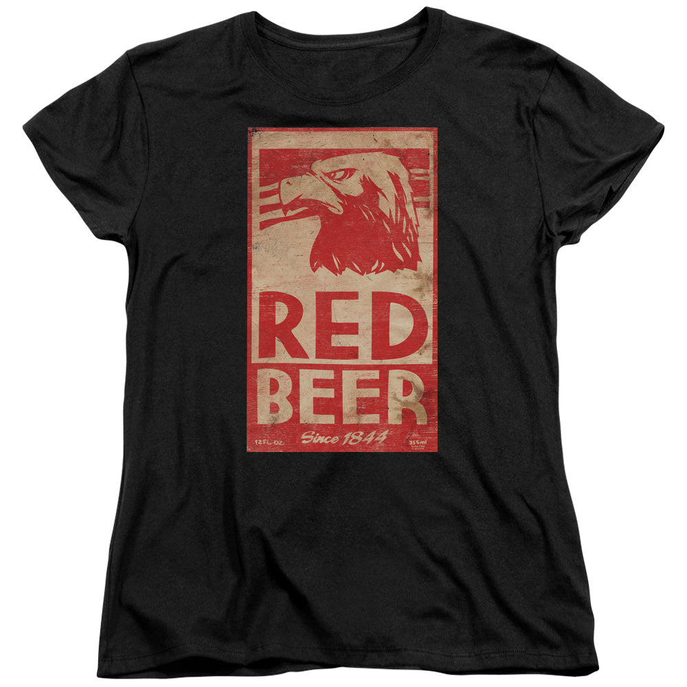 Archer Red Beer Label Womens T Shirt Black Hoodie, Sweatshirt | CiraTrend.com