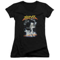 Aliens Cut The Power Junior Sheer Cap Sleeve V-Neck Womens T Shirt Black Hoodie, Sweatshirt | CiraTrend.com