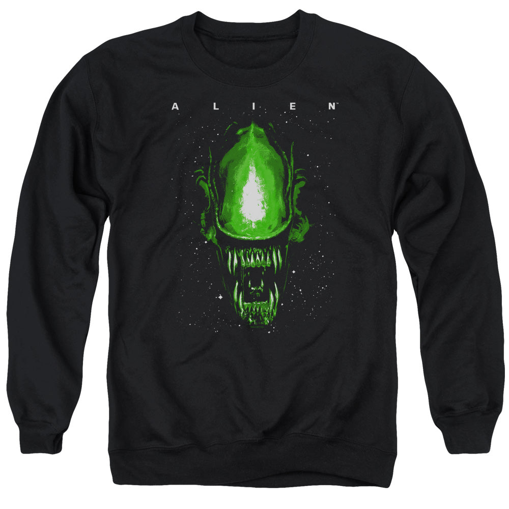 Aliens Space Aliens Mens Crewneck Sweatshirt Black T-Shirts, Hoodie | CiraTrend.com