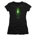 Aliens Space Aliens Junior Sheer Cap Sleeve Black T-Shirts, Hoodie, Sweatshirt