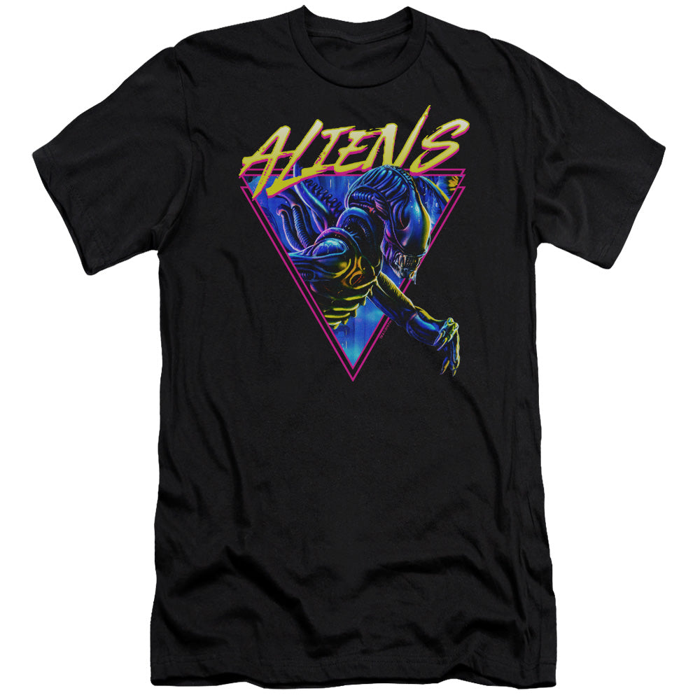 Aliens Neonmorph Slim Fit Mens T Shirt Black Hoodie, Sweatshirt | CiraTrend.com