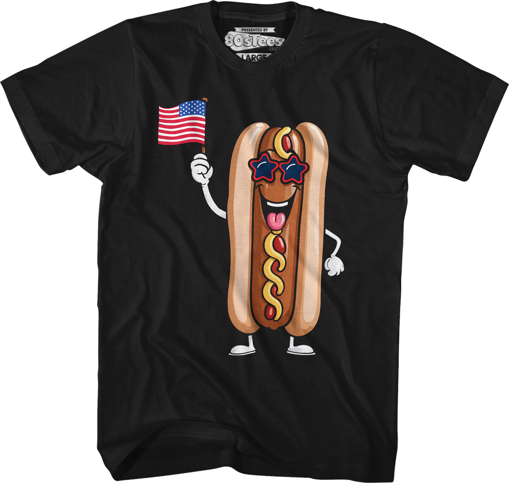 USA Hotdog T-Shirt Hoodie, Sweatshirt | CiraTrend.com (Image 5)