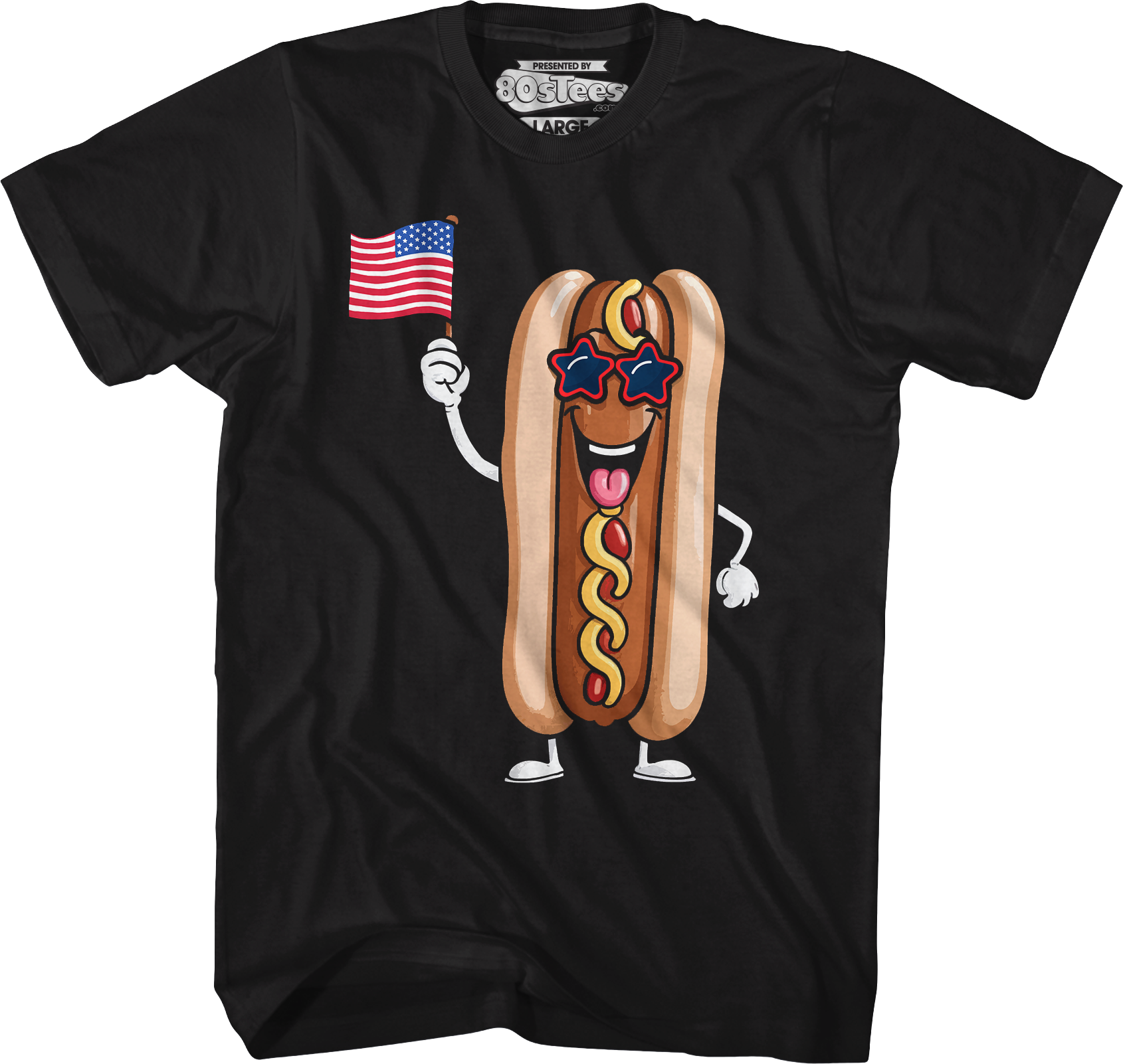 USA Hotdog T-Shirt Hoodie, Sweatshirt | CiraTrend.com (Image 5)