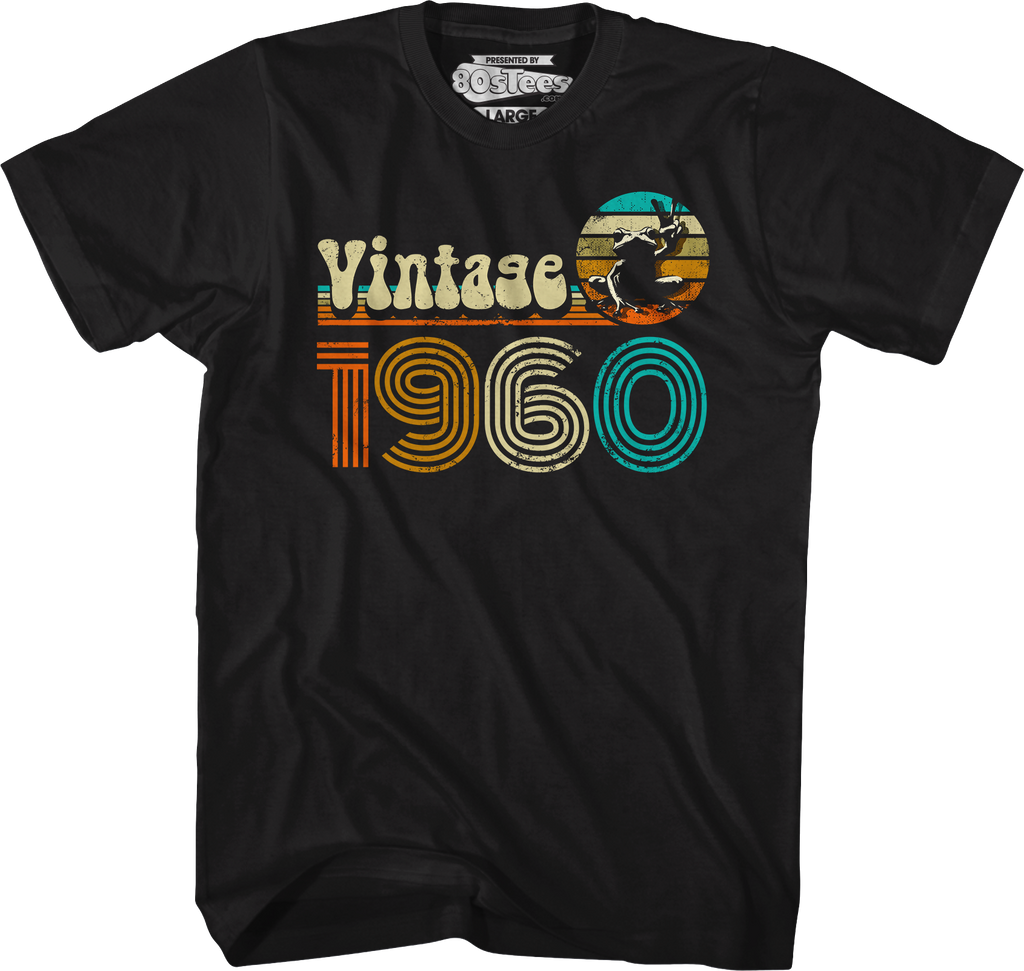 Vintage 1960 T-Shirt Hoodie, Sweatshirt | CiraTrend.com (Image 4)
