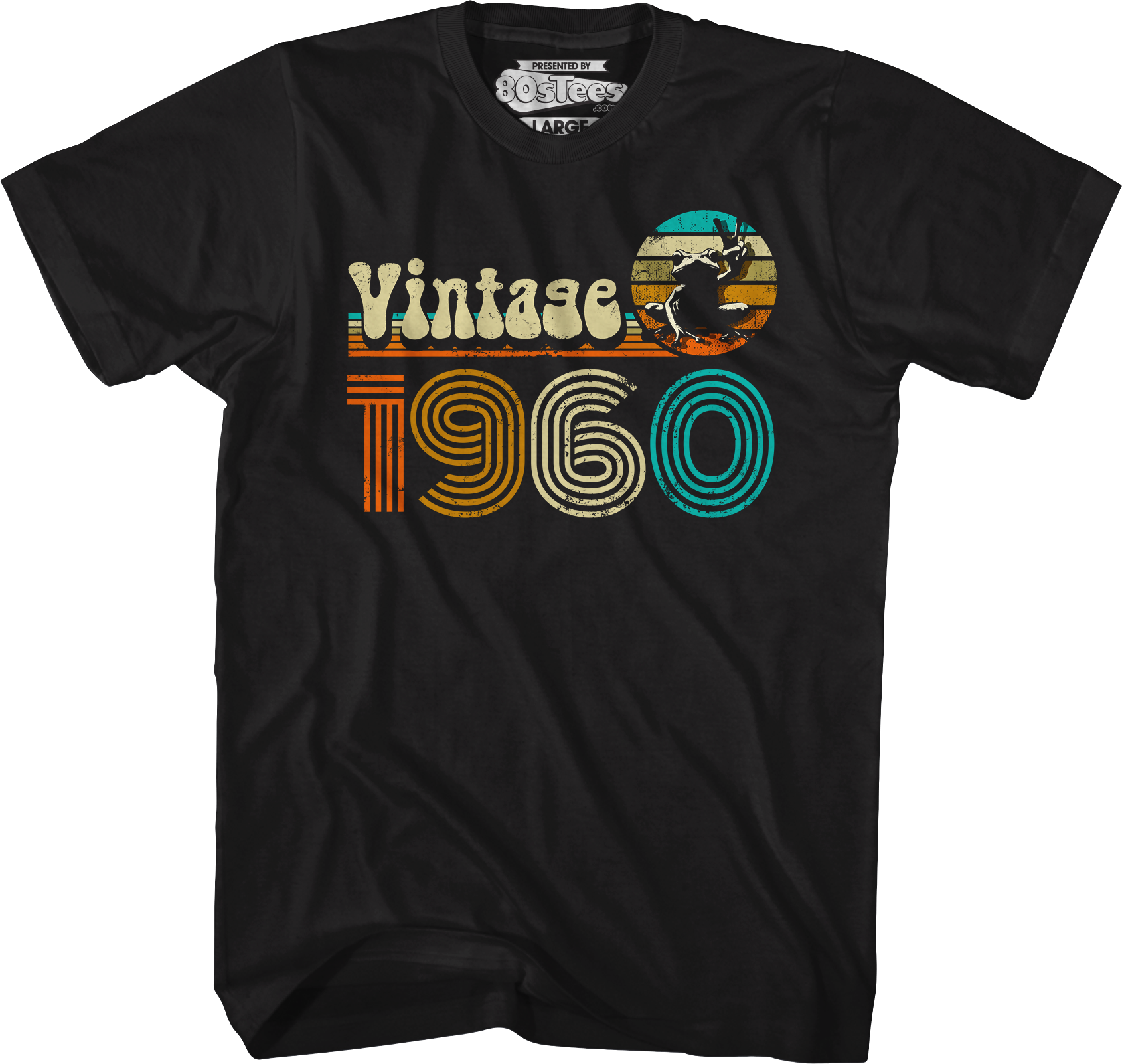 Vintage 1960 T-Shirt Hoodie, Sweatshirt | CiraTrend.com (Image 4)