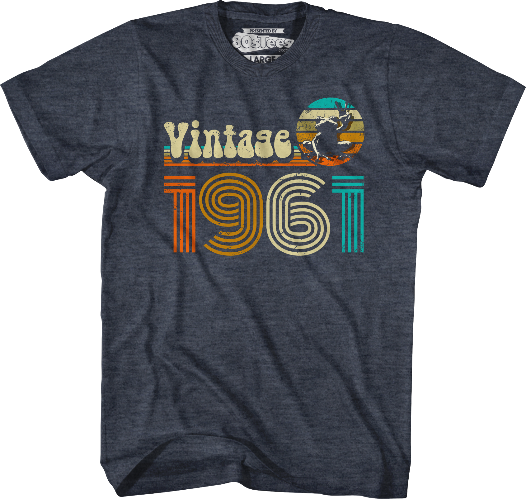 Vintage 1961 T-Shirt Hoodie, Sweatshirt | CiraTrend.com (Image 5)