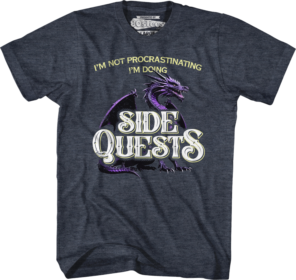I'm Not Procrastinating I'm Doing Side Quests T-Shirt Hoodie, Sweatshirt | CiraTrend.com (Image 5)