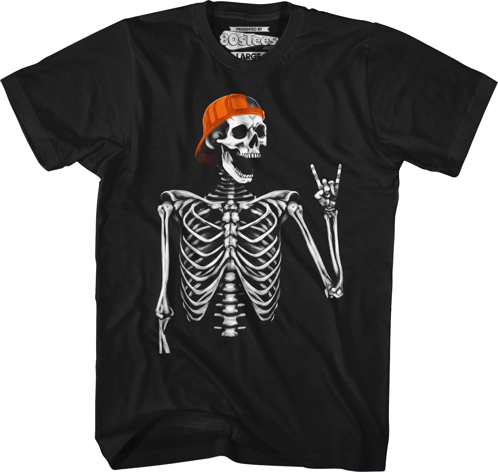 Rock & Roll Skeleton T-Shirt Hoodie, Sweatshirt | CiraTrend.com (Image 4)
