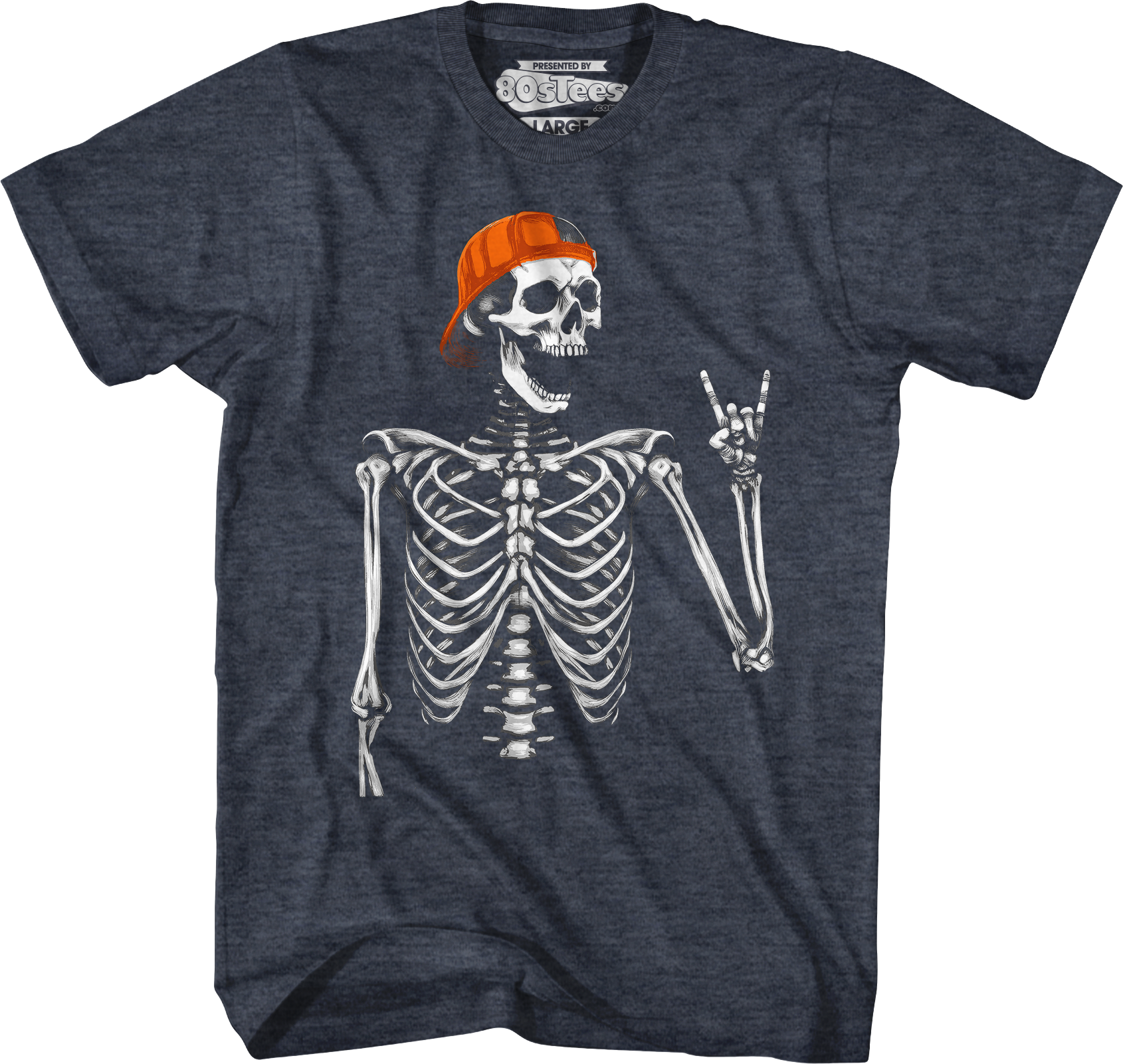 Rock & Roll Skeleton T-Shirt Hoodie, Sweatshirt | CiraTrend.com (Image 5)