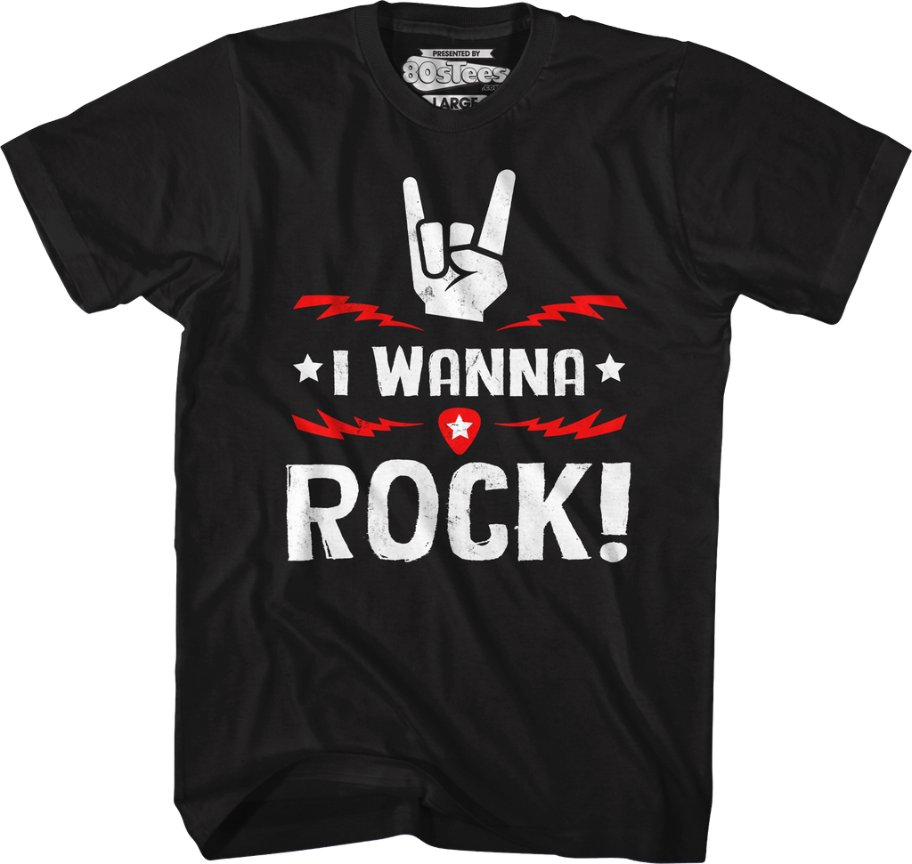 I Wanna Rock T-Shirt Hoodie, Sweatshirt | CiraTrend.com (Image 4)