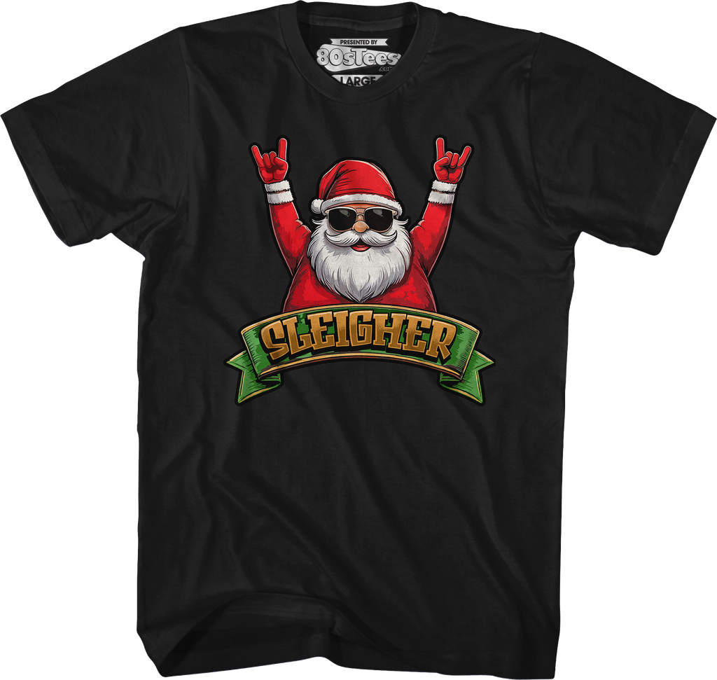 Sleigher Santa Claus T-Shirt Hoodie, Sweatshirt | CiraTrend.com (Image 5)
