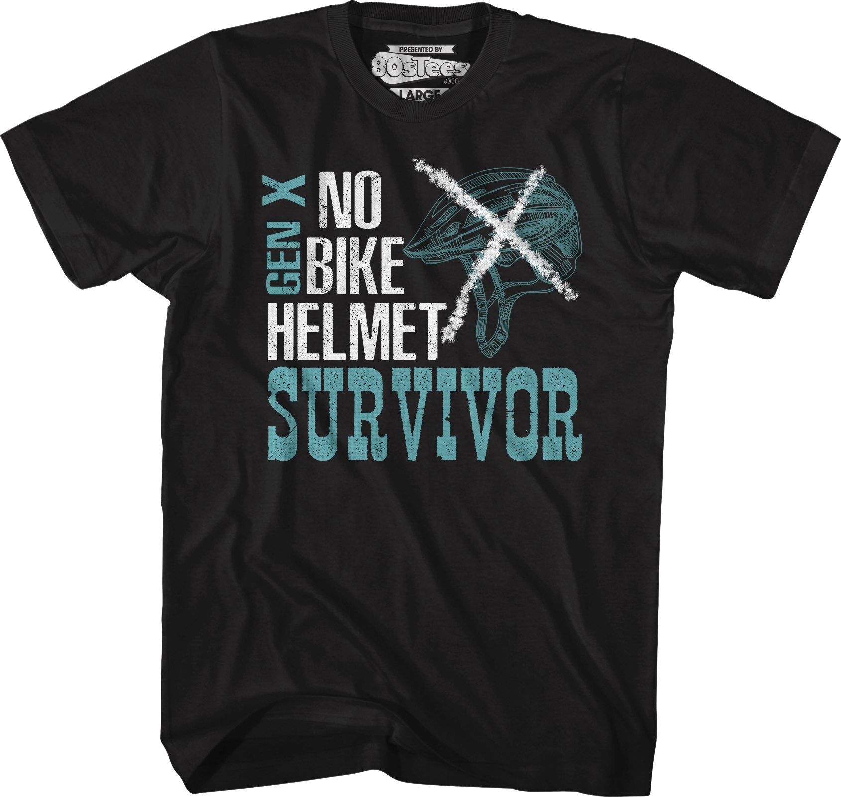 No Bike Helmet Survivor T-Shirt Hoodie, Sweatshirt | CiraTrend.com (Image 5)