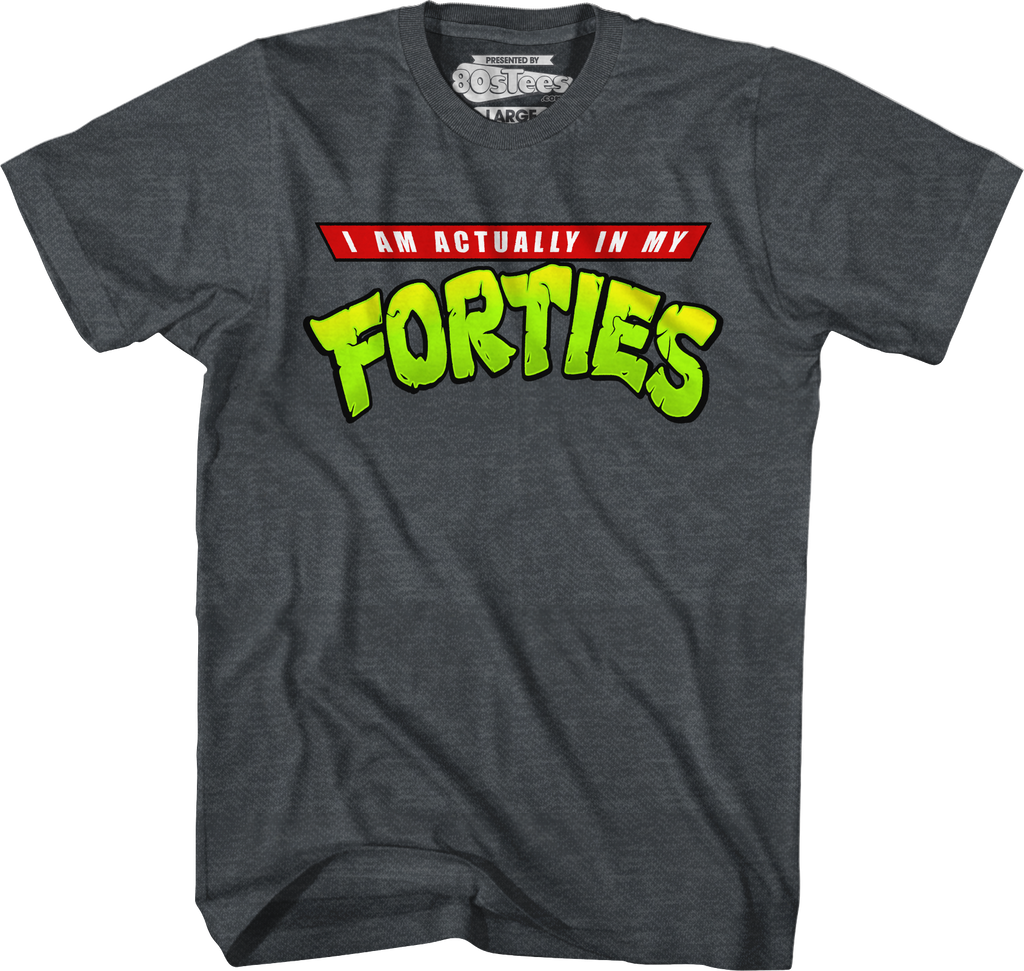I Am Actually In My Forties T-Shirt Hoodie, Sweatshirt | CiraTrend.com (Image 5)