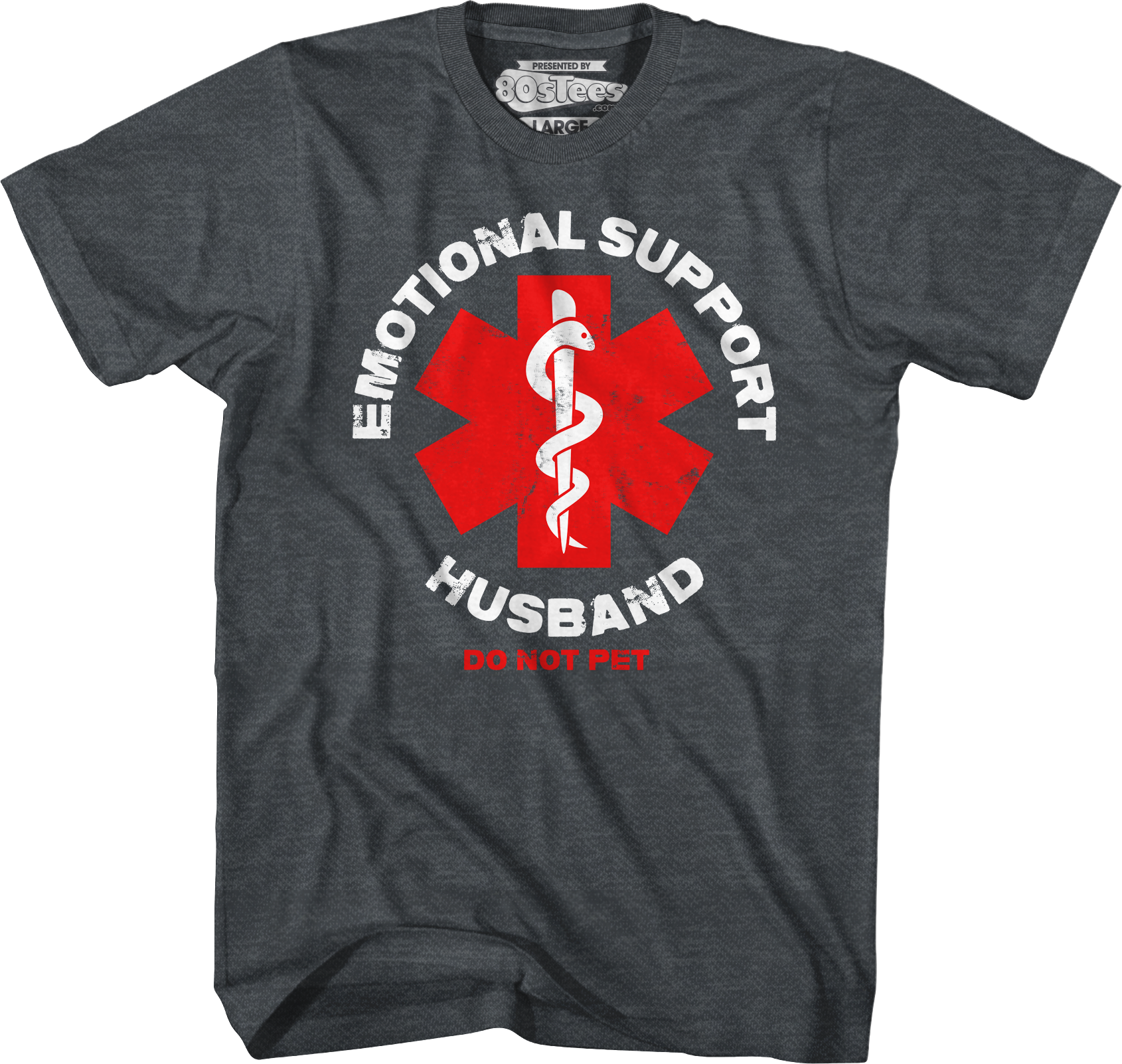 Emotional Support Husband T-Shirt Hoodie, Sweatshirt | CiraTrend.com (Image 5)