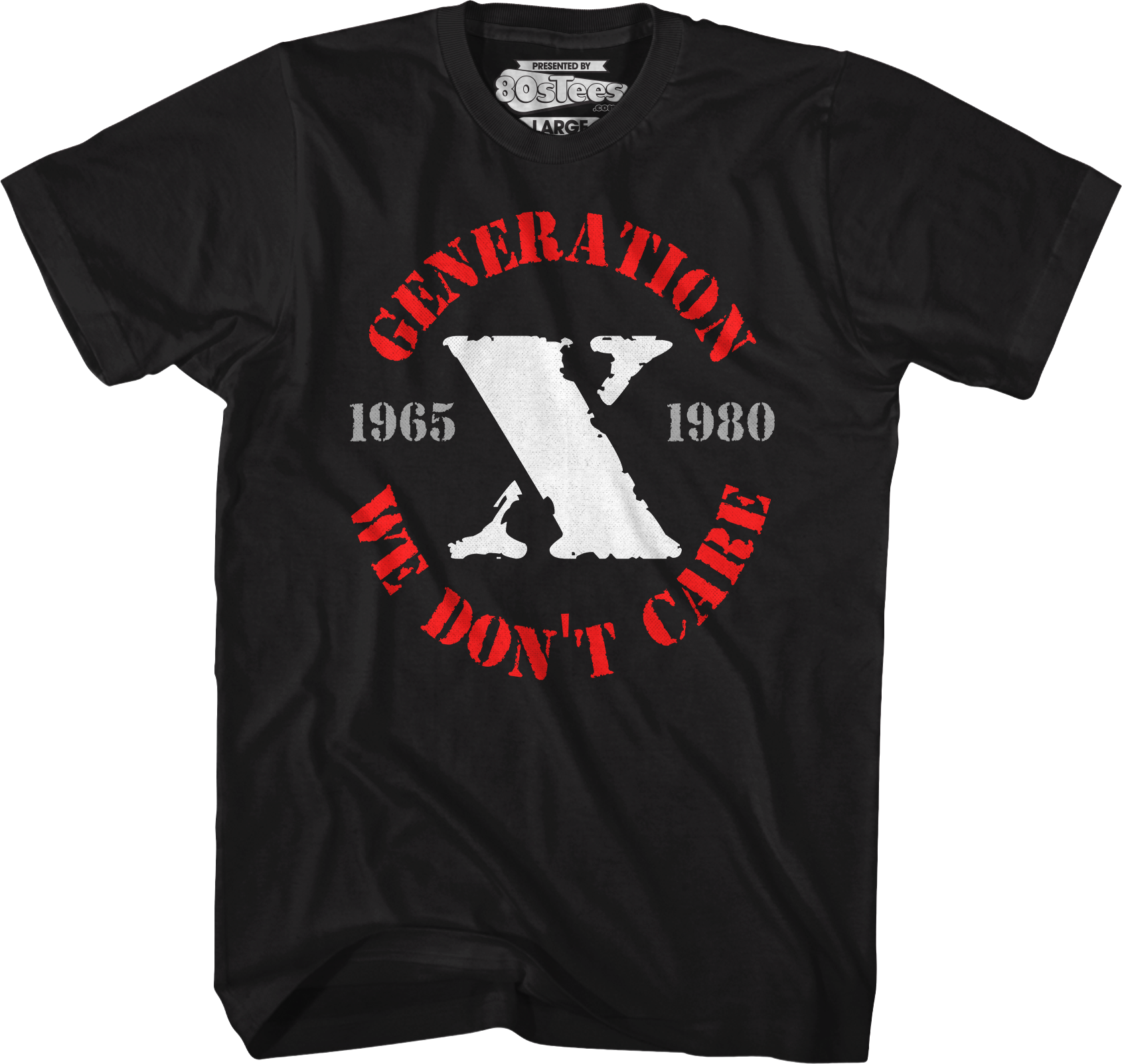 Generation X We Don't Care T-Shirt Hoodie, Sweatshirt | CiraTrend.com (Image 5)