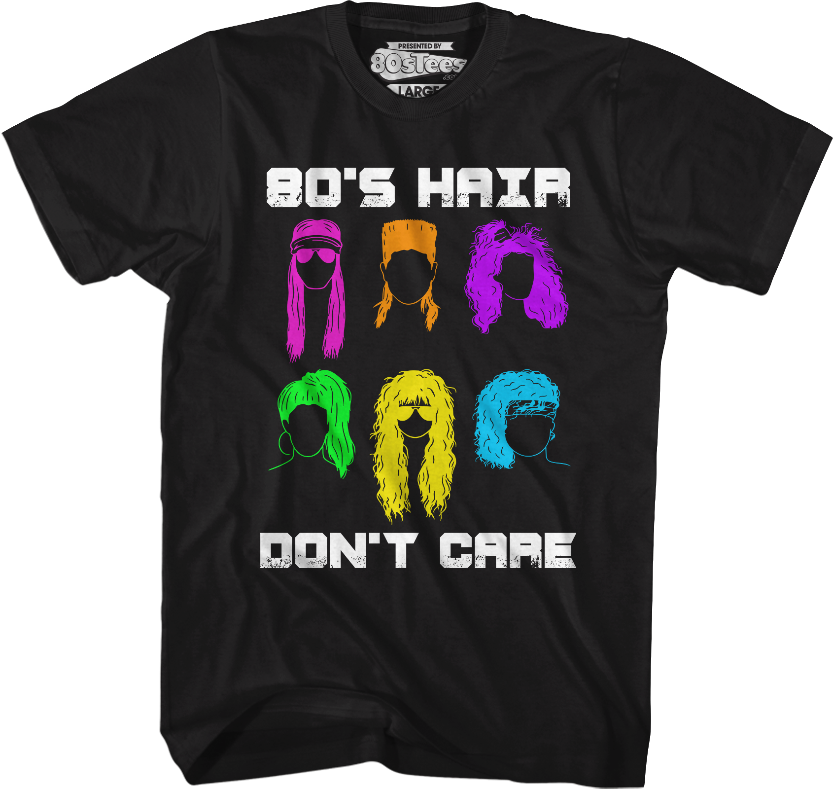 80'S Hair Don'T Care T-Shirts, Hoodie, Sweatshirt