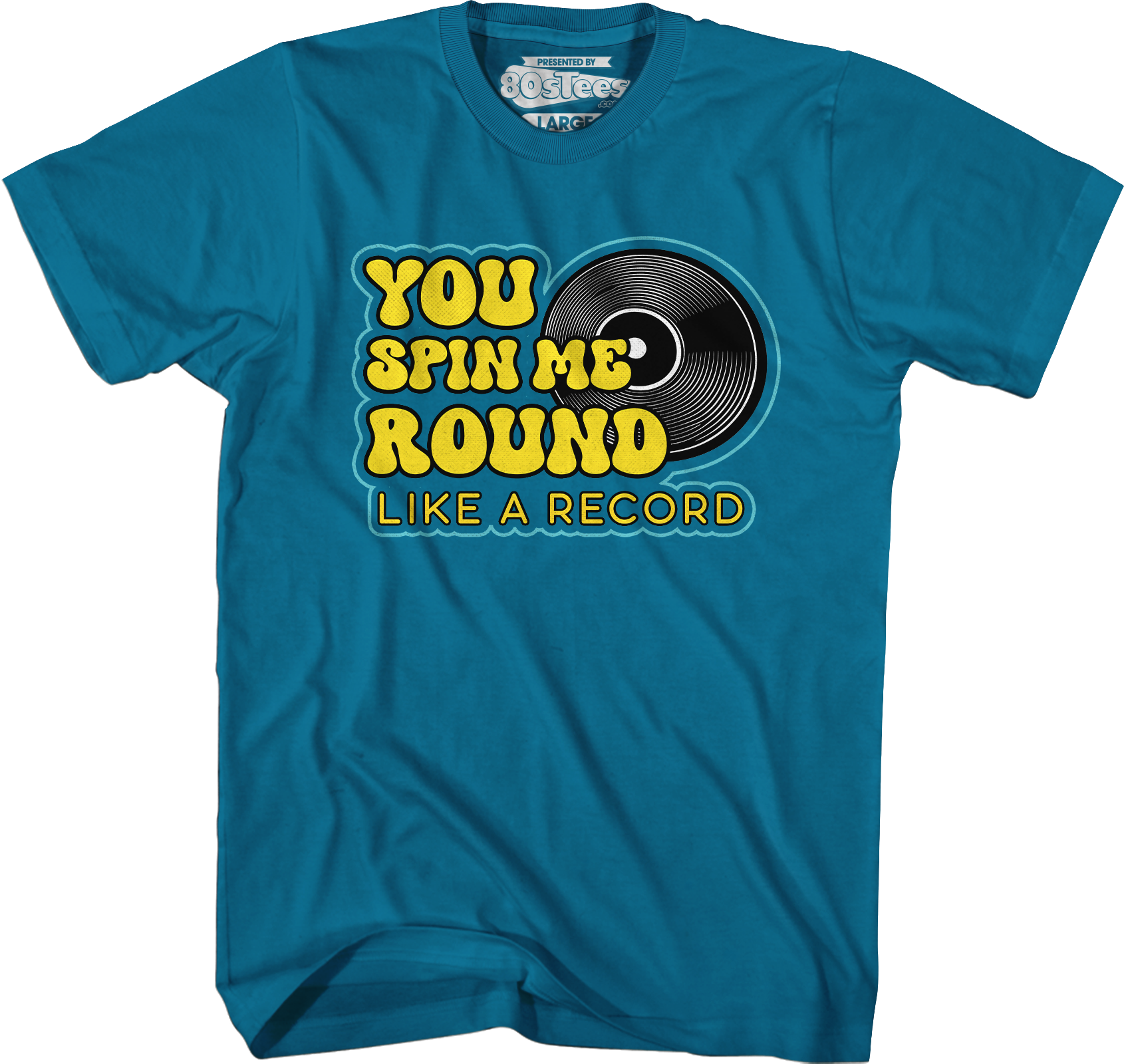 You Spin Me Round Like A Record T-Shirt Hoodie, Sweatshirt | CiraTrend.com (Image 5)