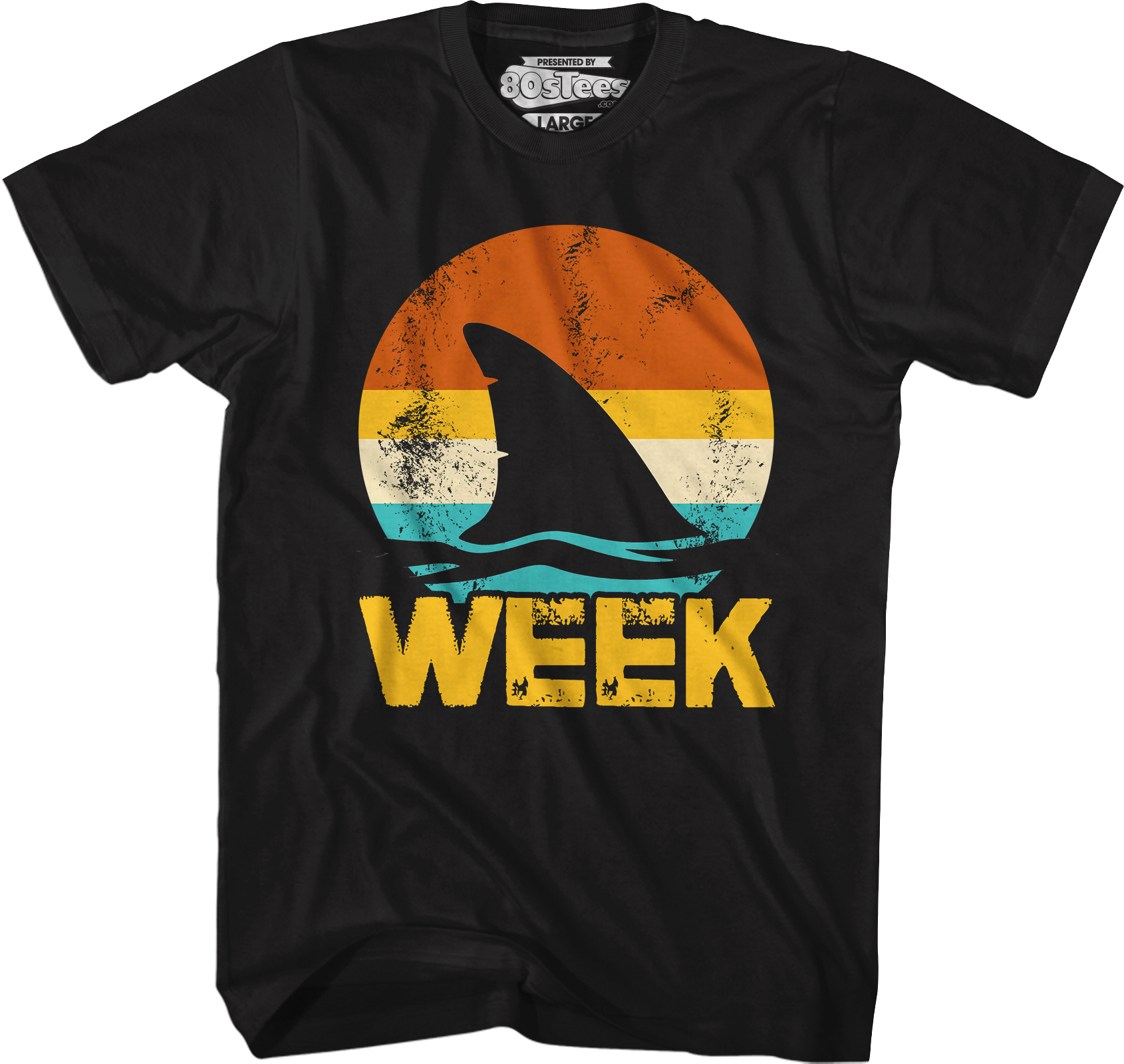 Retro Shark Week T-Shirts, Hoodie, Sweatshirt
