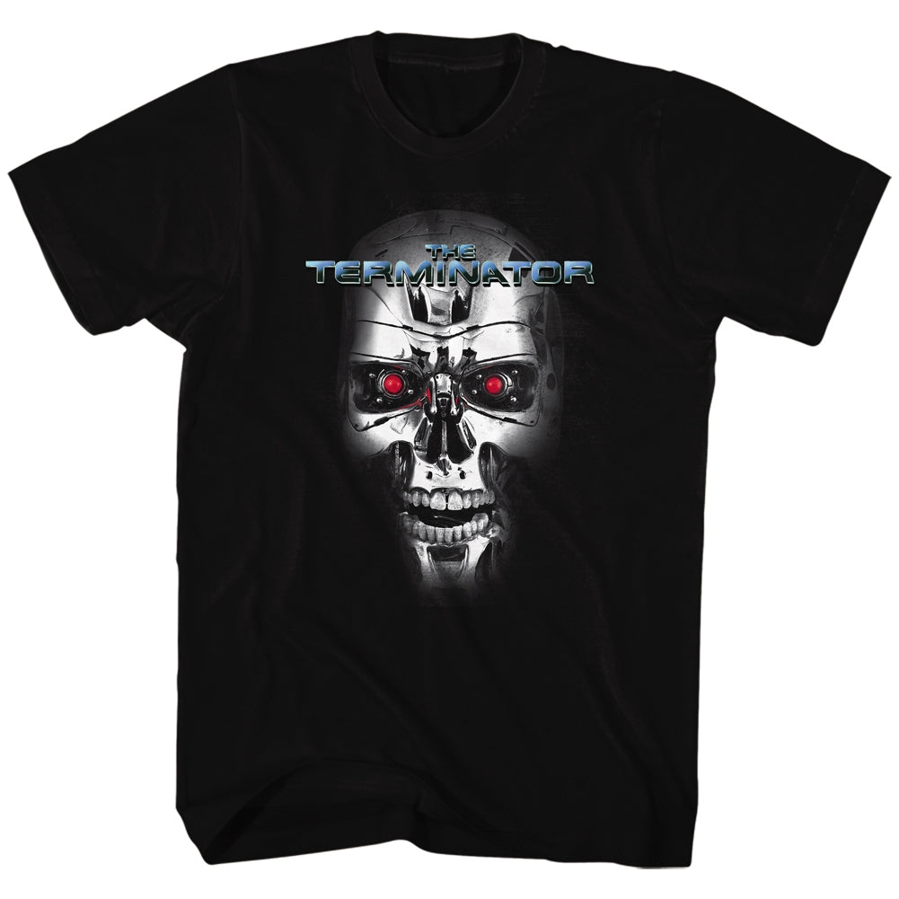 Terminator Mens S/S T-Shirt - The Terminator - Solid Black Hoodie, Sweatshirt | CiraTrend.com
