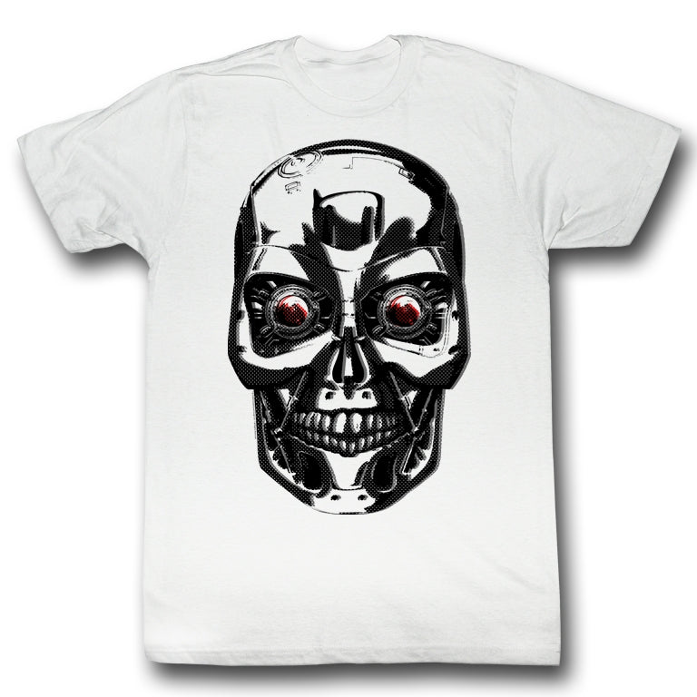 Terminator Mens S/S T-Shirt - Stink Face - Solid White Hoodie, Sweatshirt | CiraTrend.com