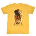Terminator Mens S/S T-Shirt - Creepy Face - Solid Ginger Hoodie, Sweatshirt | CiraTrend.com