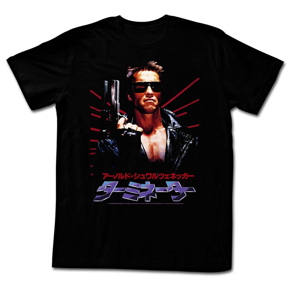 Terminator Mens S/S T-Shirt - Schwapan - Solid Black Hoodie, Sweatshirt | CiraTrend.com