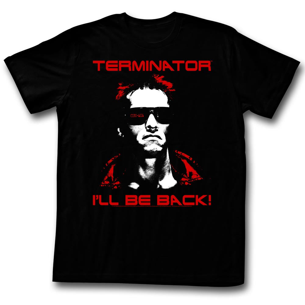 Terminator Mens S/S T-Shirt - Same Ol' T - Solid Black Hoodie, Sweatshirt | CiraTrend.com