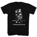 Terminator Mens S/S T-Shirt - Chrome - Solid Black Hoodie, Sweatshirt | CiraTrend.com
