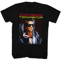 Terminator Mens S/S T-Shirt - Grid - Solid Black Hoodie, Sweatshirt | CiraTrend.com
