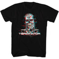 Terminator Mens S/S T-Shirt - Glitch - Solid Black Hoodie, Sweatshirt | CiraTrend.com