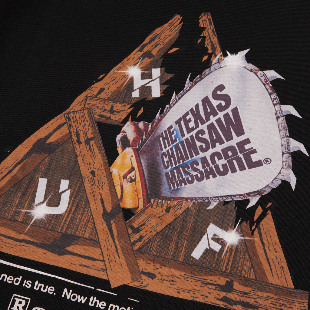 HUF x The Texas Chainsaw Massacre Triple Triangle Pullover Hoodie T-Shirts, Sweatshirt | CiraTrend.com (Image 3)