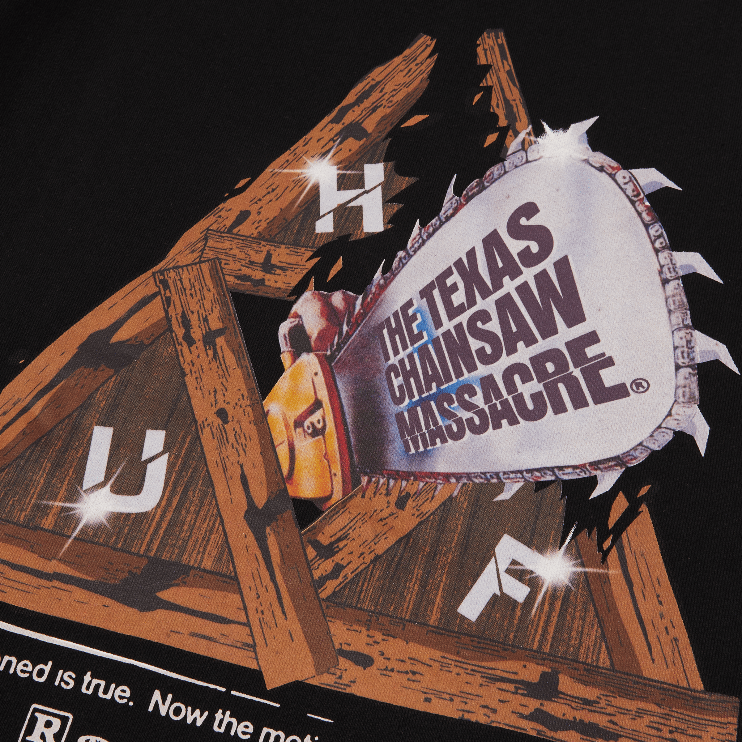 HUF x The Texas Chainsaw Massacre Triple Triangle Pullover Hoodie T-Shirts, Sweatshirt | CiraTrend.com (Image 3)