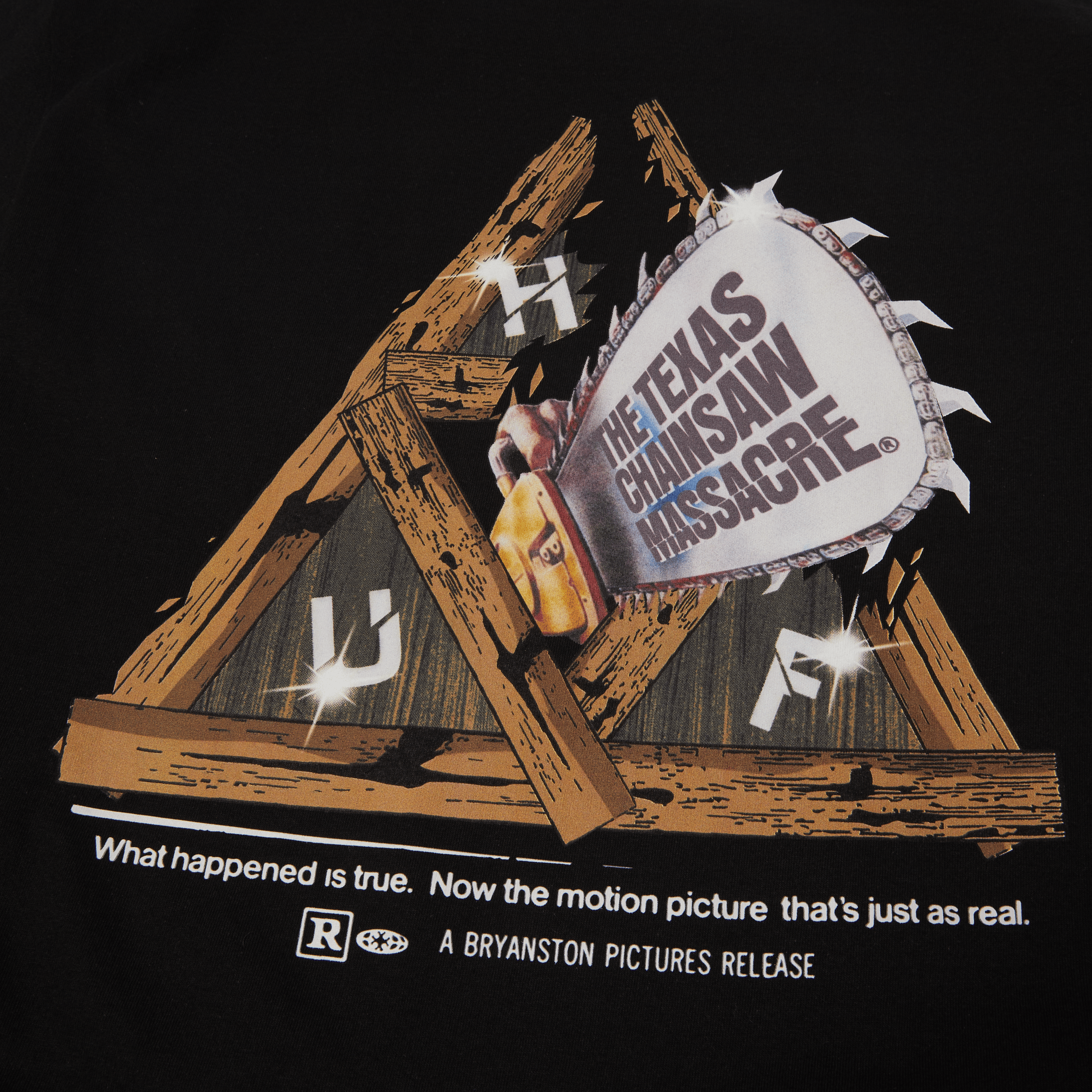 HUF x The Texas Chainsaw Massacre Triple Triangle T-Shirt Hoodie, Sweatshirt | CiraTrend.com (Image 3)