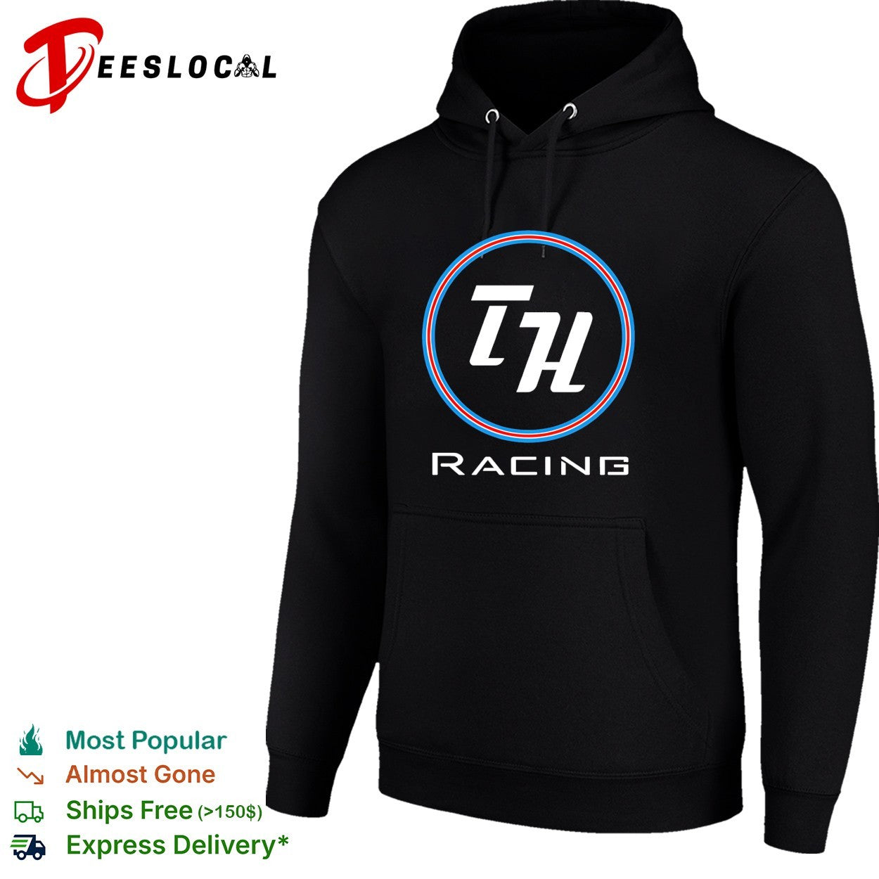 TH Racing logo motorsport shirt