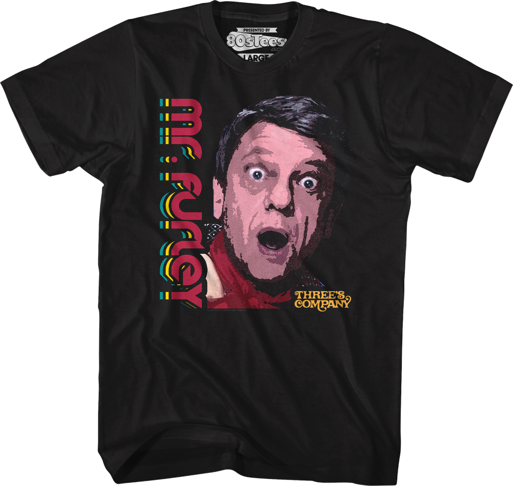 Retro Mr. Furley Three's Company T-Shirt Hoodie, Sweatshirt | CiraTrend.com (Image 4)
