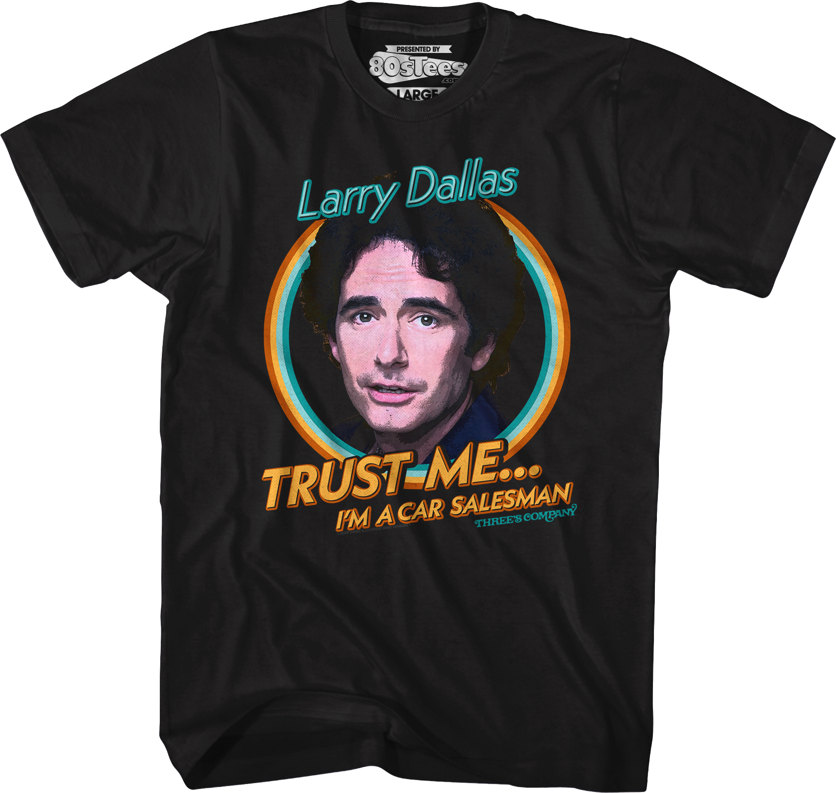 Trust Me I'm A Car Salesman Three's Company T-Shirt Hoodie, Sweatshirt | CiraTrend.com (Image 4)