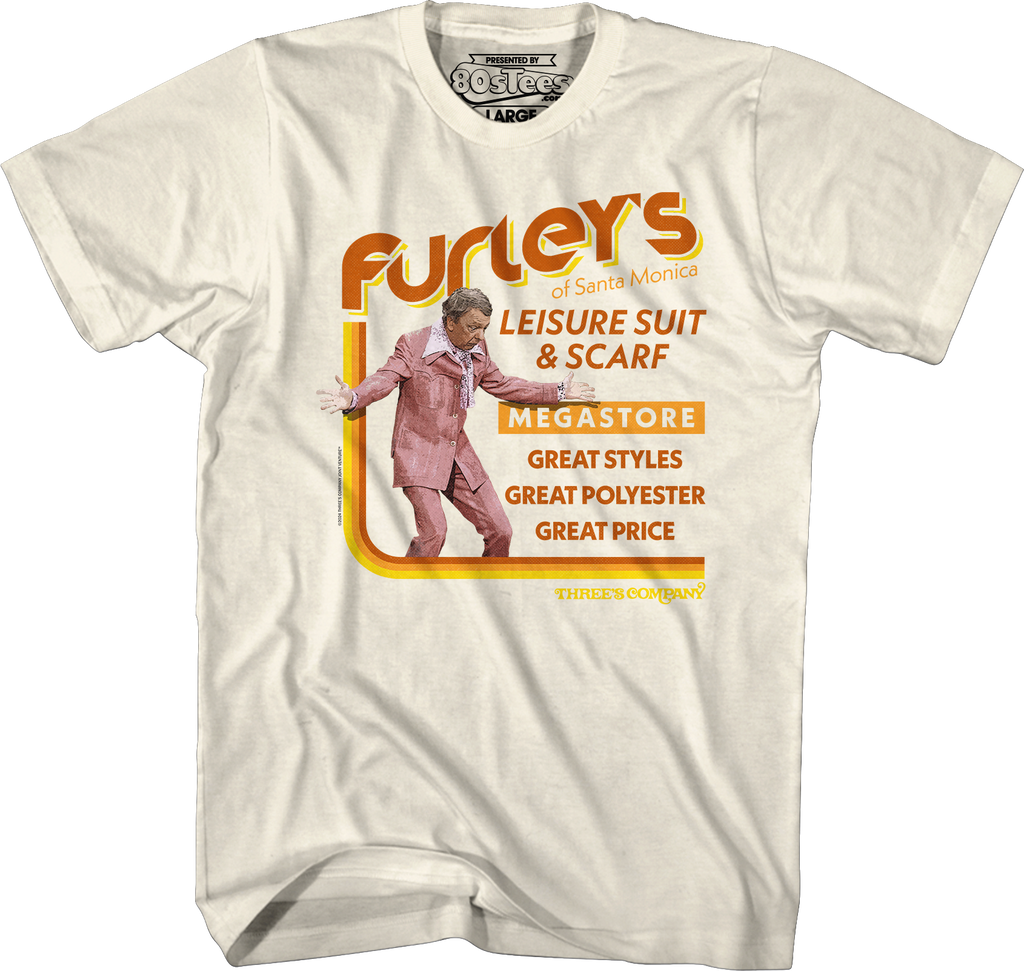 Furley's of Santa Monica Three's Company T-Shirt Hoodie, Sweatshirt | CiraTrend.com (Image 5)