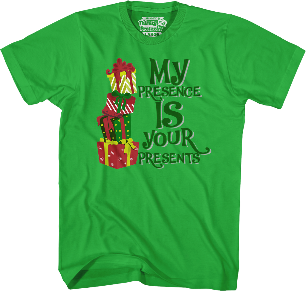 My Presence Is Your Presents T-Shirt Hoodie, Sweatshirt | CiraTrend.com (Image 4)