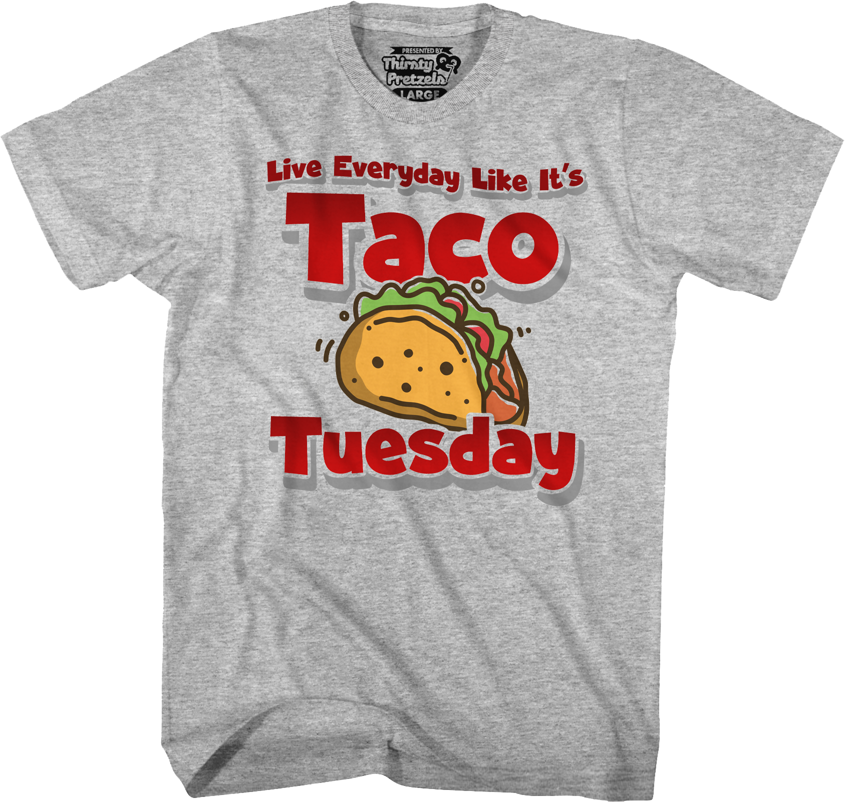 Live Everyday Like It's Taco Tuesday T-Shirt Hoodie, Sweatshirt | CiraTrend.com (Image 5)