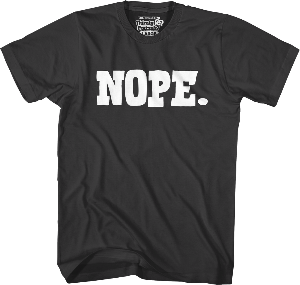 Simple Nope T-Shirt Hoodie, Sweatshirt | CiraTrend.com (Image 5)