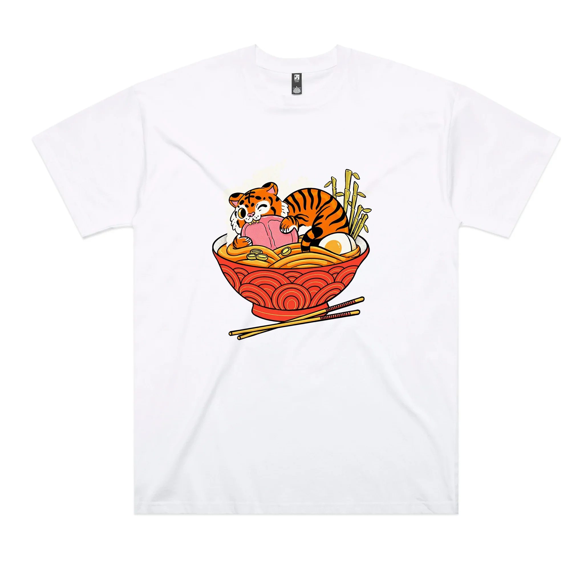 Tiger Ramen Oversized Tee Hoodie, Sweatshirt | CiraTrend.com (Image 1)