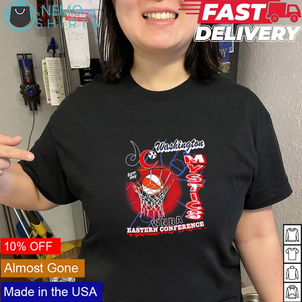 Washington Mystics est 1998 WNBA Eastern conference shirt